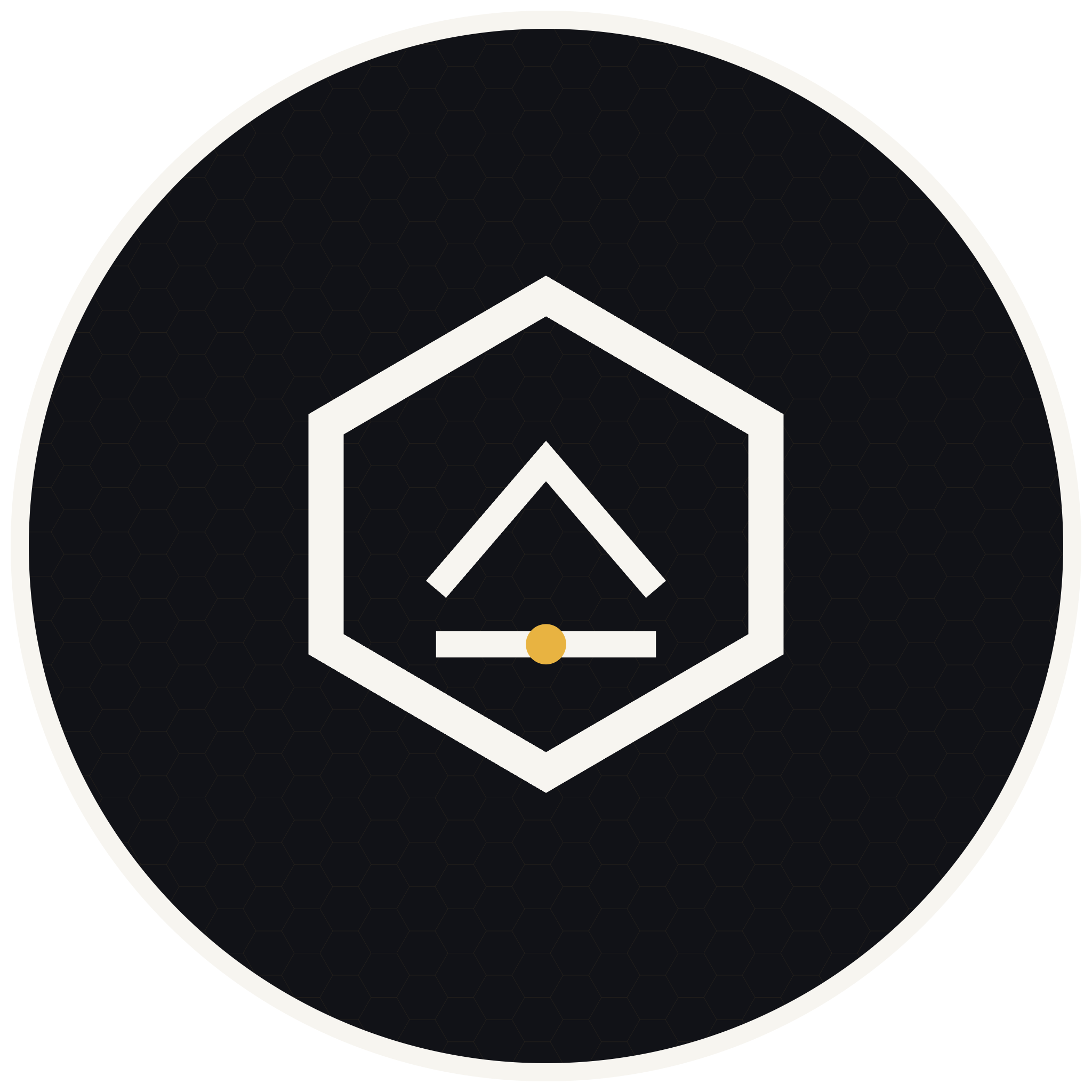 Circle sticker — Osyra approved artwork